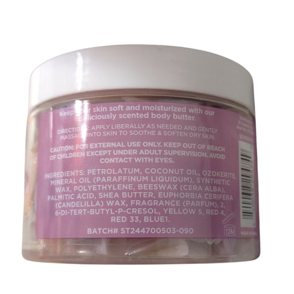 Romantic Bundle Cotton Candy Punch Candle & Gummy Bear Body Butter New - Picture 5 of 5